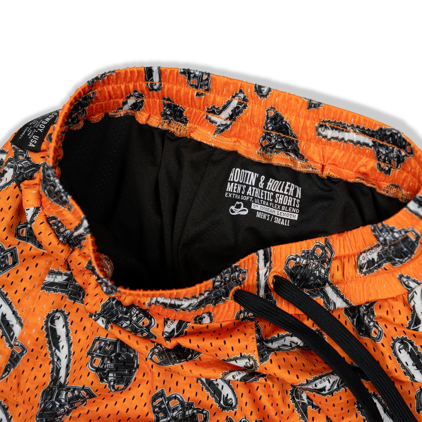 Men’s Double-Layer Mesh Training Shorts — 5" Inseam