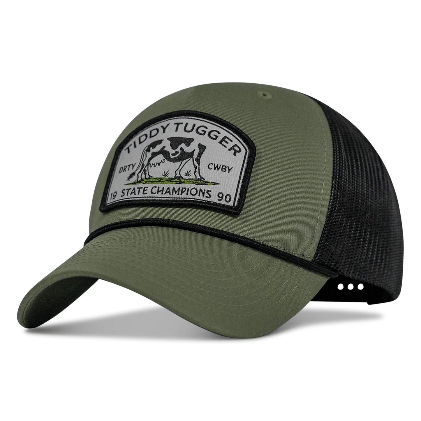 Tiddy Tugger Patch Rope Snapback Hat