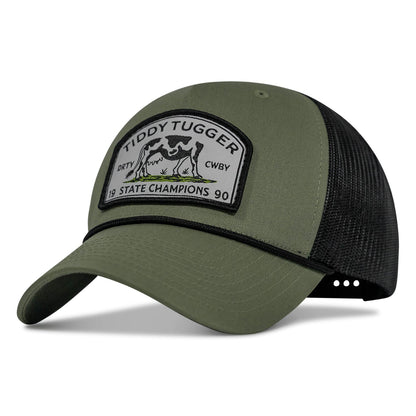 Tiddy Tugger Patch Rope Snapback Hat