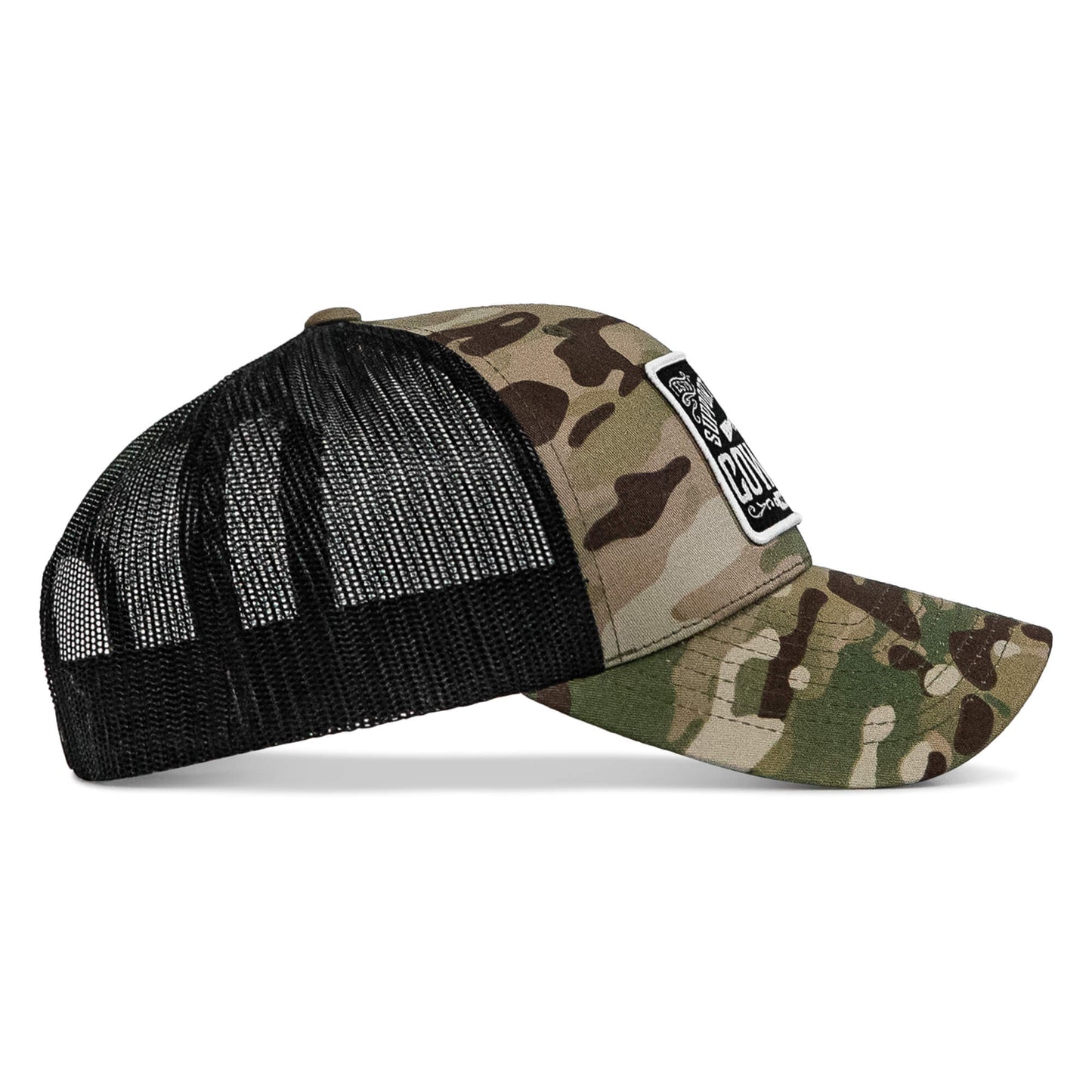 Support Your Local Cowboys Patch Snapback Hat