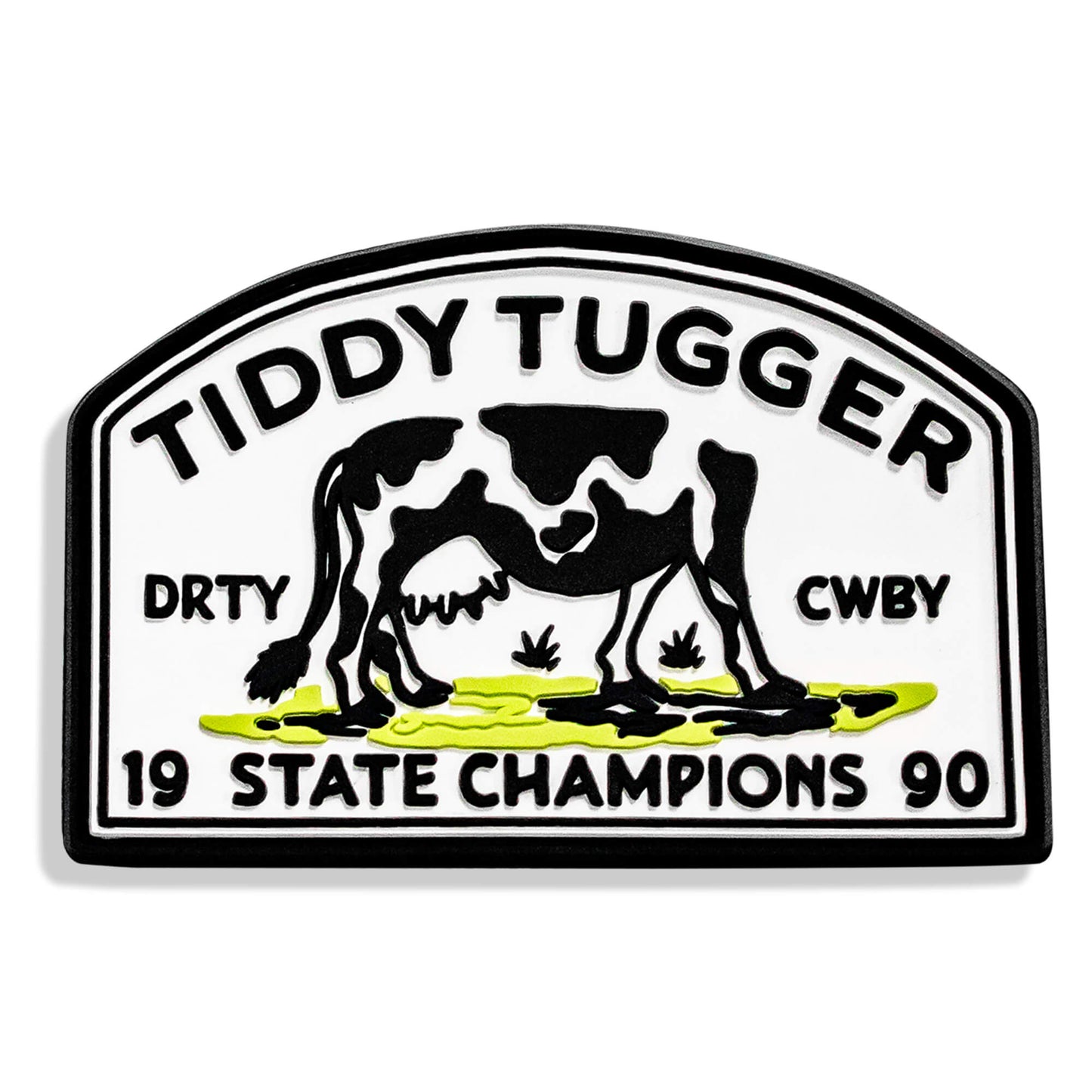 State Champions Tiddy Tugger PVC Velcro Patch