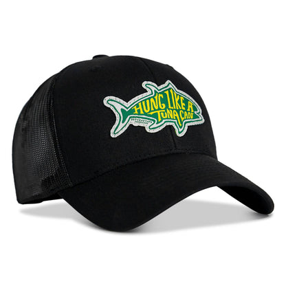 Hung Like A Tuna Can Patch Snapback Hat