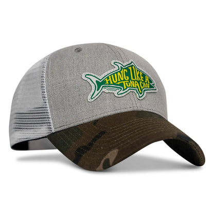Hung Like A Tuna Can Patch Snapback Hat