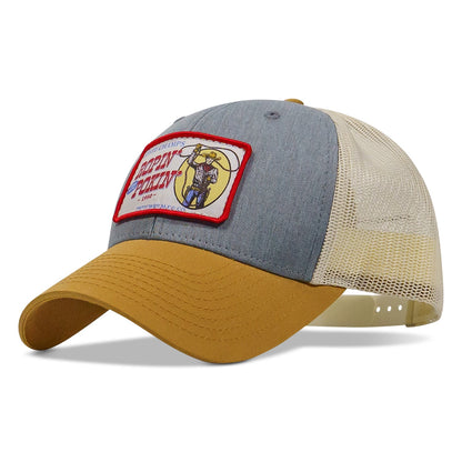 Ropin' and Pokin' Dirty Cowboys Patch SnapBack Hat