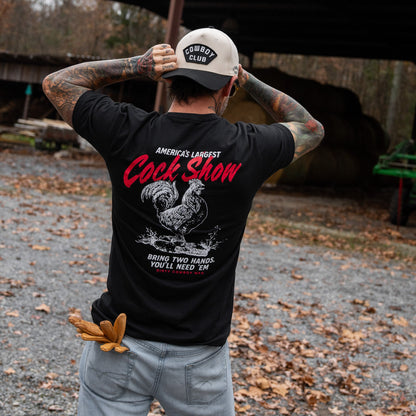 America's Largest Cock Show Men's T-Shirt