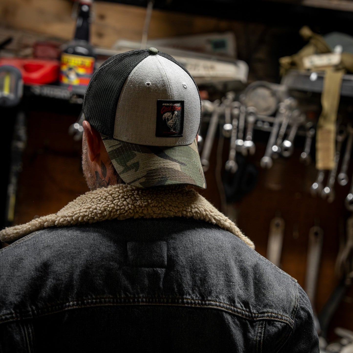 Cock Show Patch Classic Snapback Hat