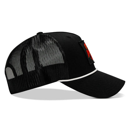 Corn Fed. American Bred. Patch Rope Snapback Hat