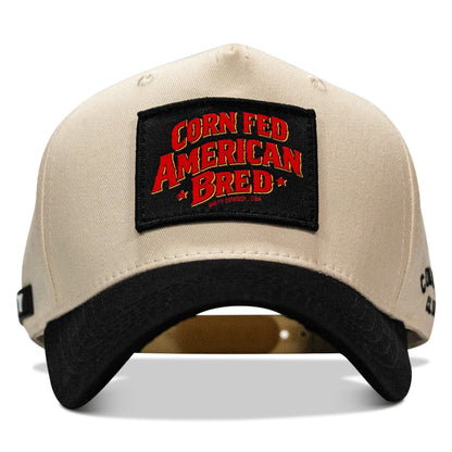 Corn Fed. American Bred. Patch Workhorse Snapback