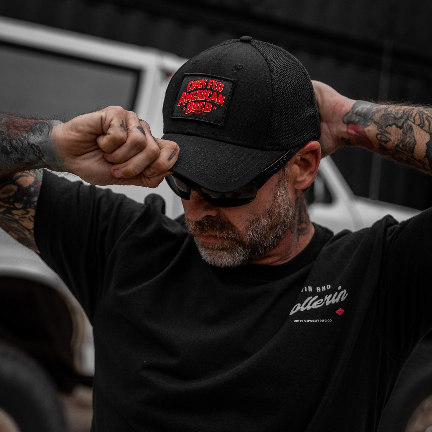 Corn Fed. American Bred. Patch Original Ripstop Classic Snapback Hat
