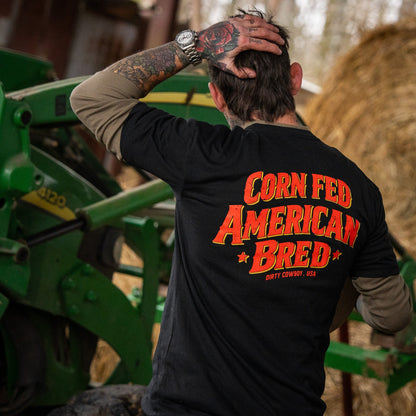 Corn Fed. American Bred Men's T-Shirt