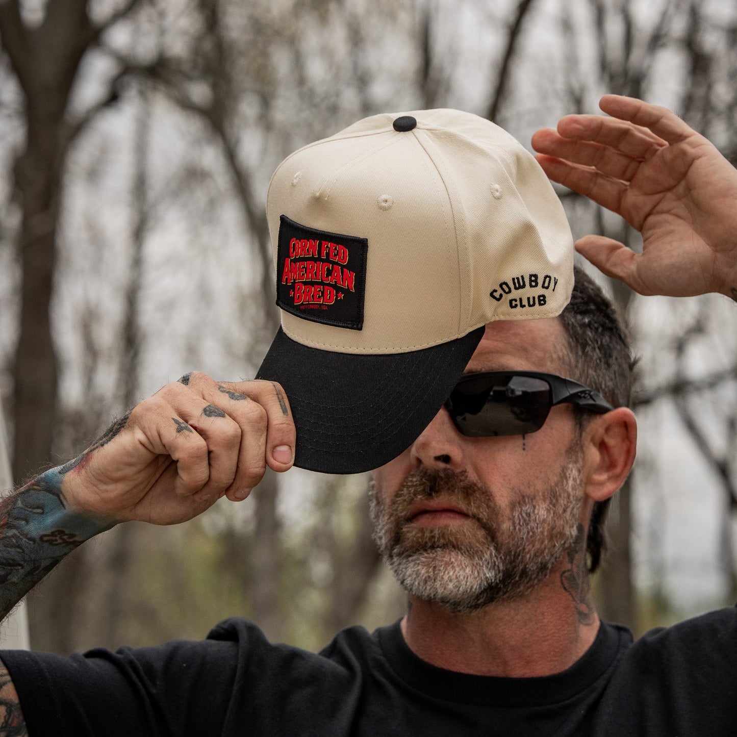 Corn Fed. American Bred. Patch Workhorse Snapback