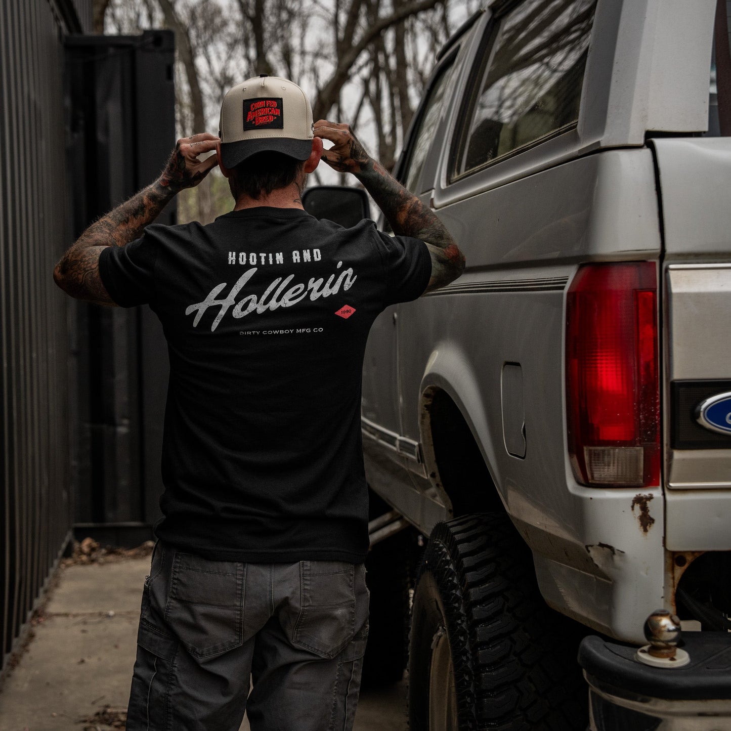 Corn Fed. American Bred. Patch Workhorse Snapback