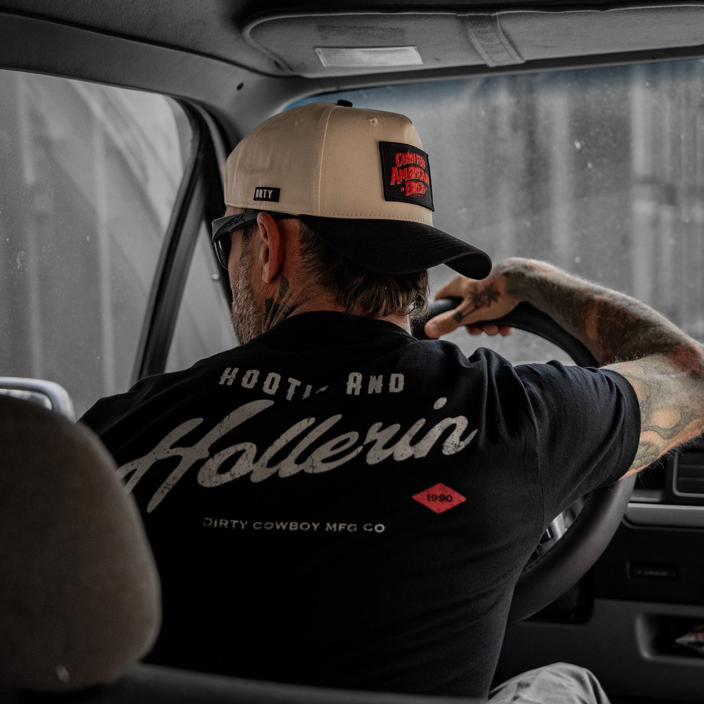 Corn Fed. American Bred. Patch Workhorse Snapback