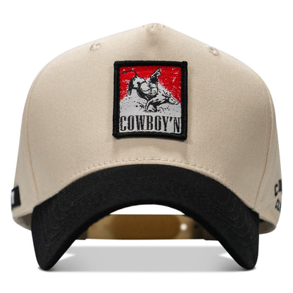 Cowboy'n Buck'n Patch Workhorse Snapback