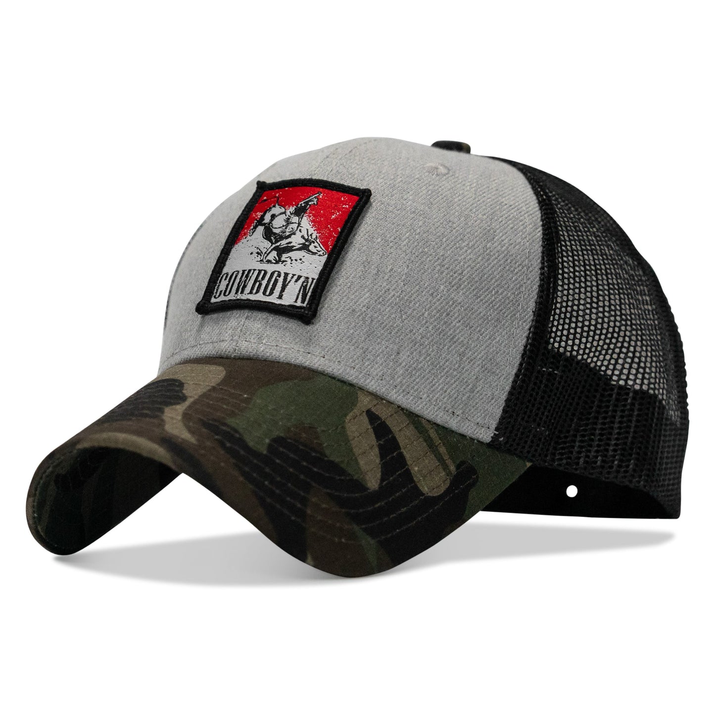Cowboy'n Knuck If You Buck Patch SnapBack