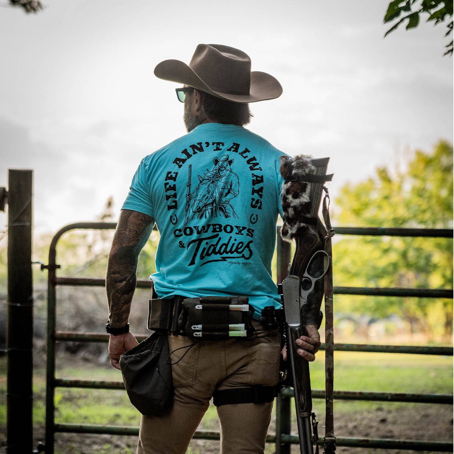 Life Ain't Always Cowboys and Tiddies Men's T-Shirt