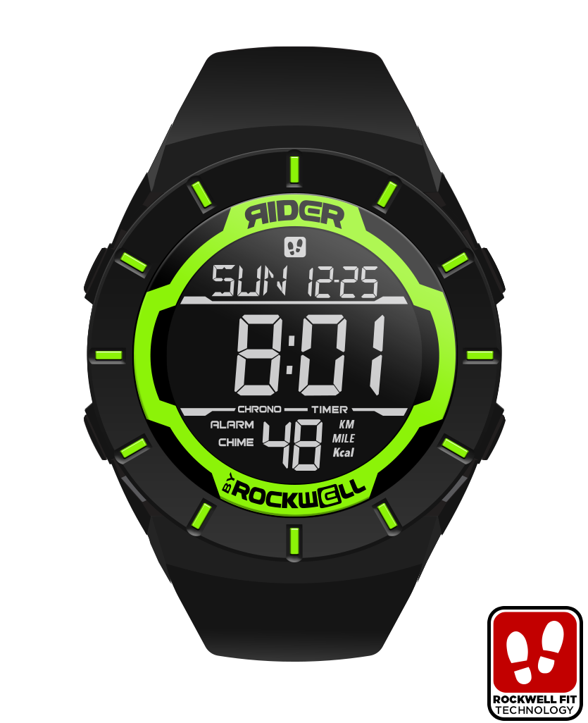 Coliseum Fit™ (Black/Green) Watch