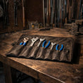 Load image into Gallery viewer, Combat Leather Tool Roll
