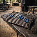 Load image into Gallery viewer, Combat Leather Tool Roll
