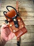 Load image into Gallery viewer, The Dust Gator | Genuine American Alligator Leather Radio Strap
