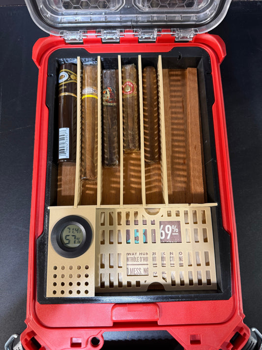 Humidor Milwaukee Slim Packout - 3D printed insert