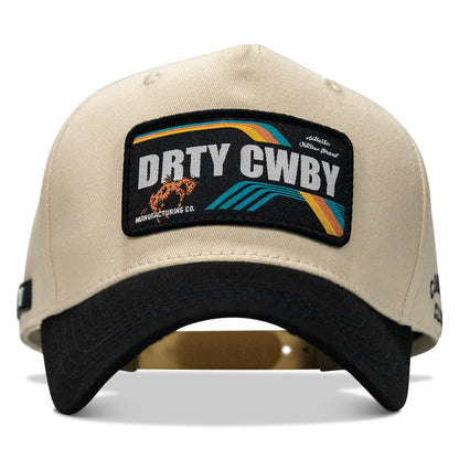 Drty Cwby Bronco | Support Blue Collar Patch Snapback