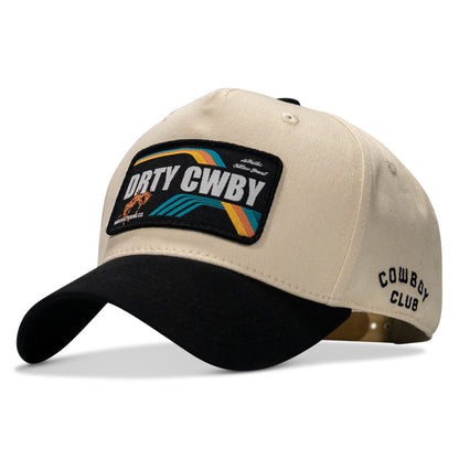 Drty Cwby Bronco | Support Blue Collar Patch Snapback