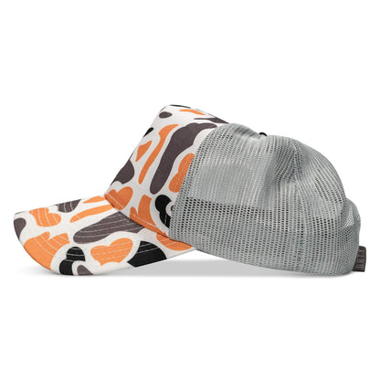 Authentic Five Panel Mesh Snapback Hat