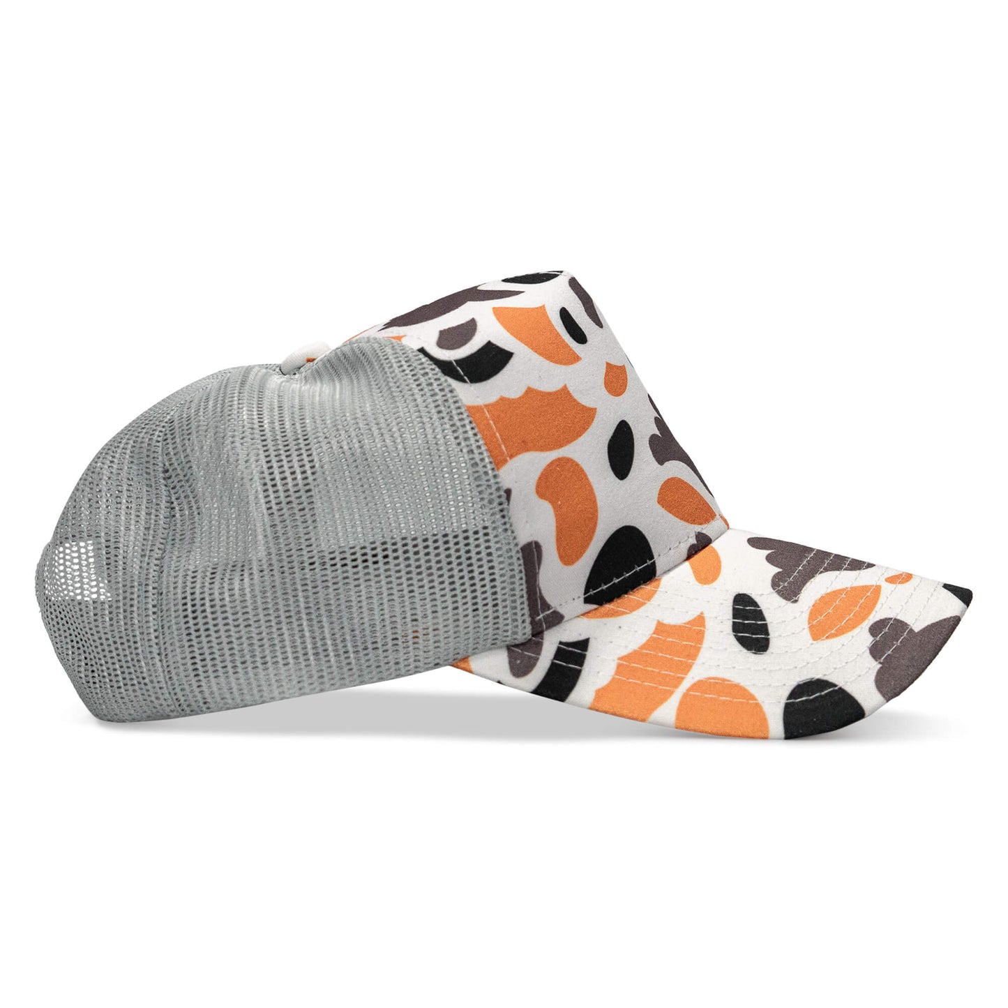 Authentic Five Panel Mesh Snapback Hat
