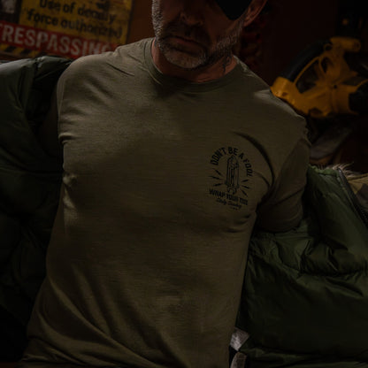 Don't Be a Fool. Wrap Your Tool Men's T-Shirt