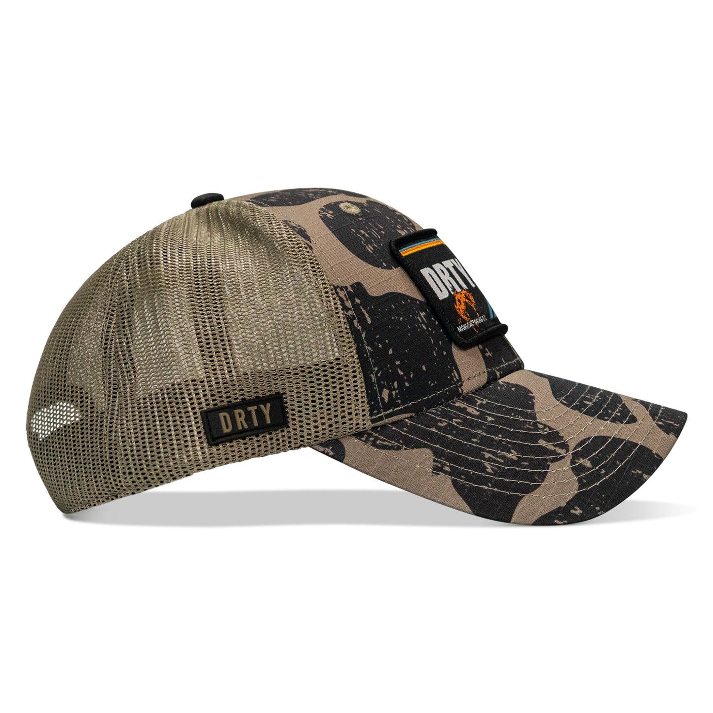 DRTYCWBY Vintage Bronco Patch Original Ripstop Classic Snapback Hat