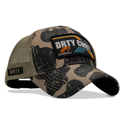 DRTYCWBY Vintage Bronco Patch Original Ripstop Classic Snapback Hat