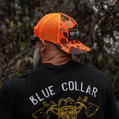 DRTYCWBY Vintage Bronco Patch Snapback Hat