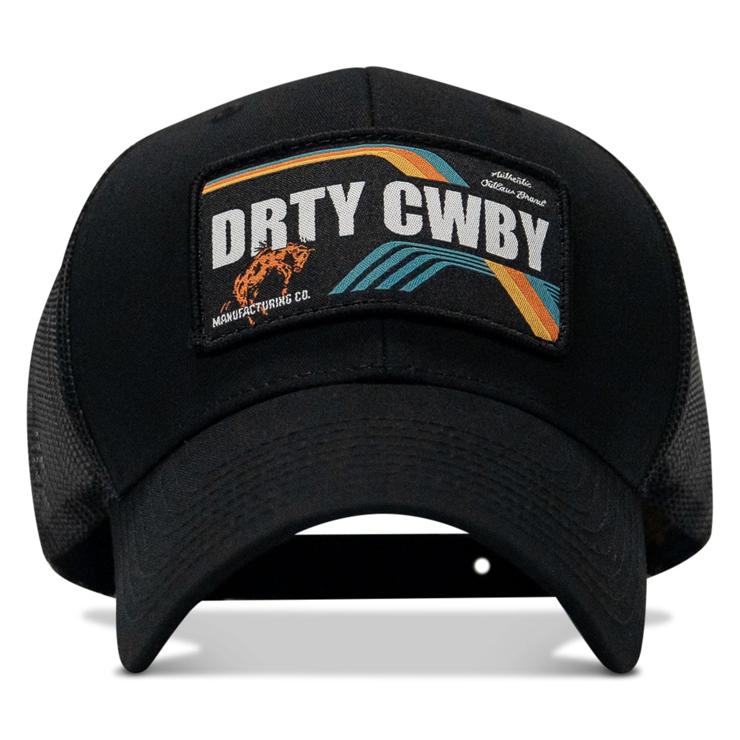 DRTYCWBY Vintage Bronco Patch Snapback Hat
