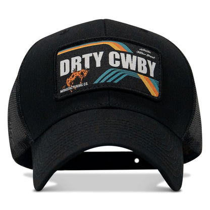 DRTYCWBY Vintage Bronco Patch Snapback Hat