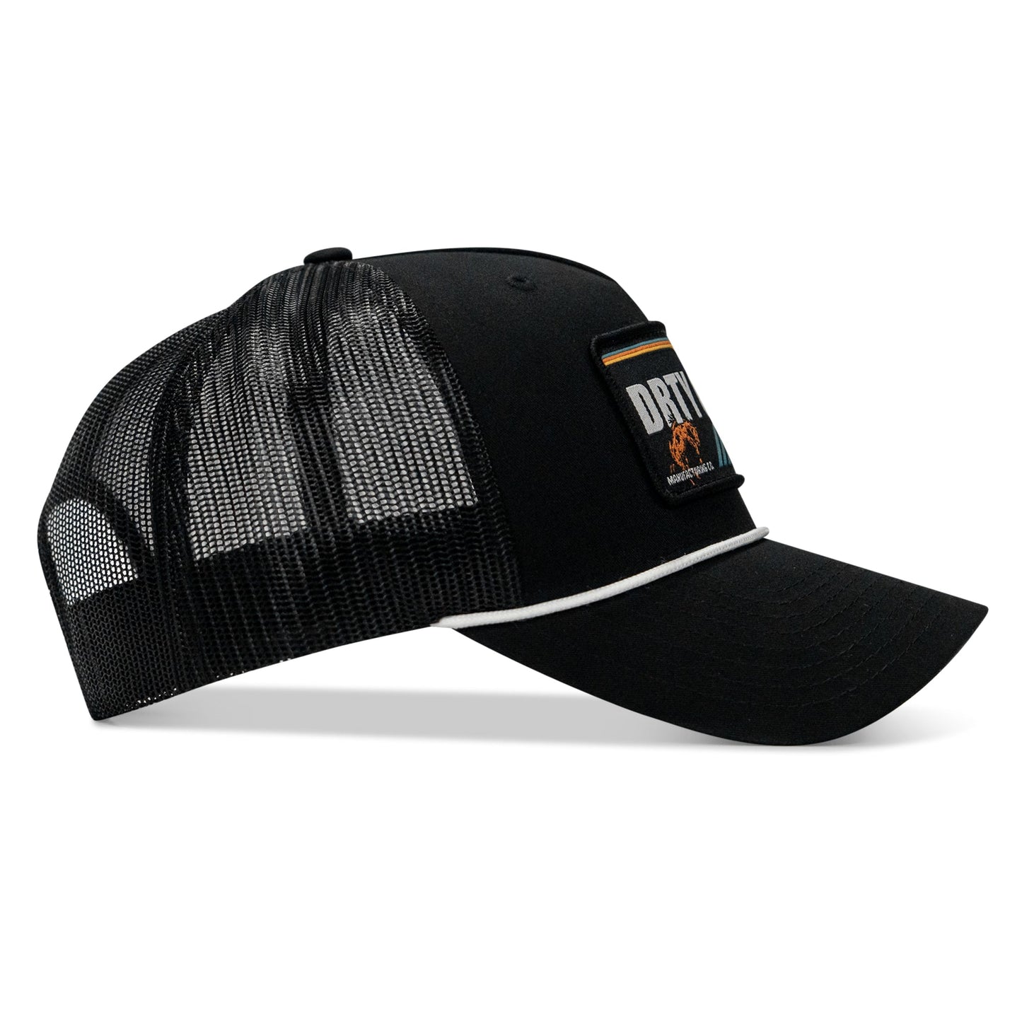 DRTYCWBY Vintage Bronco Patch Rope Snapback Hat