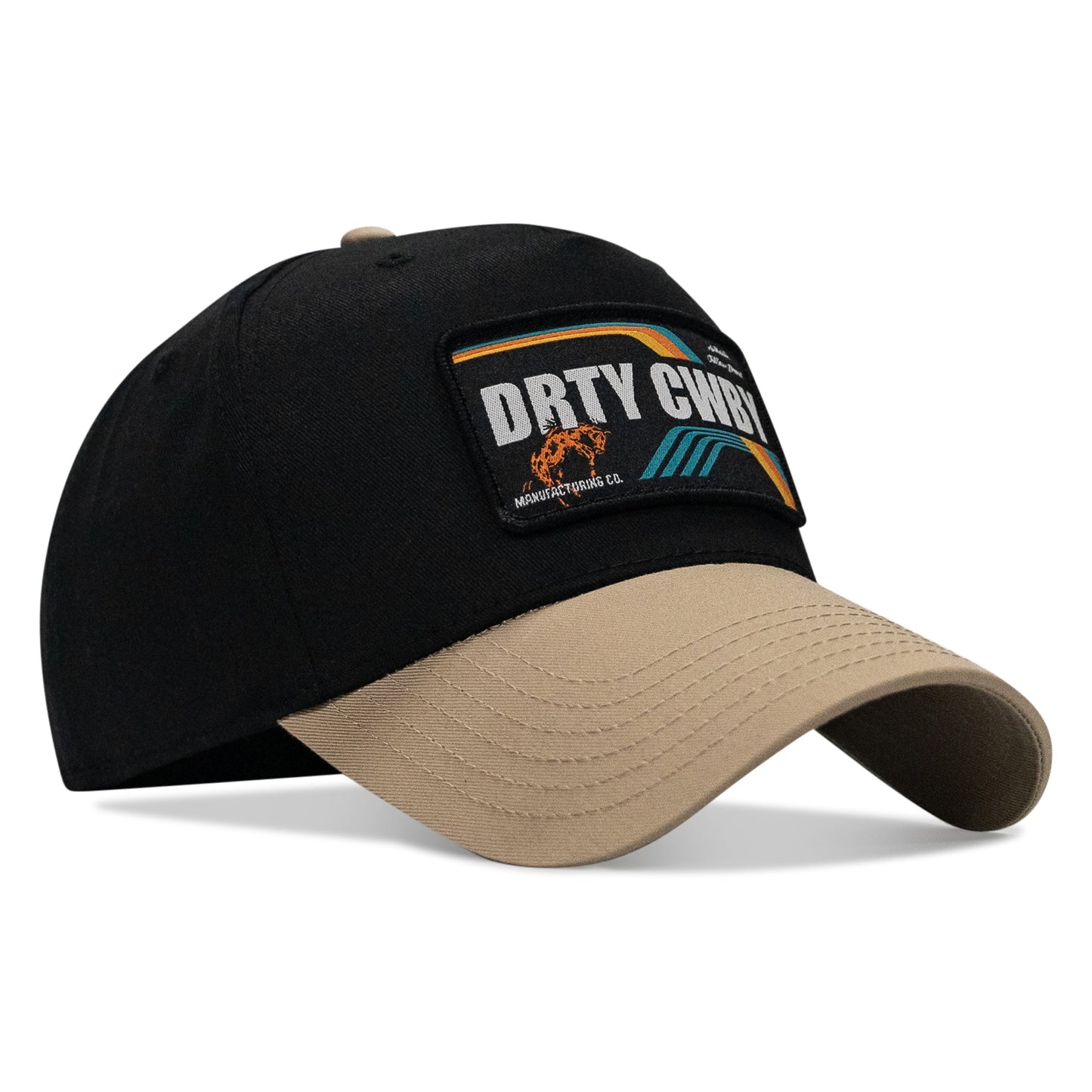Drty Cwby Bronco | Support Blue Collar Patch Snapback