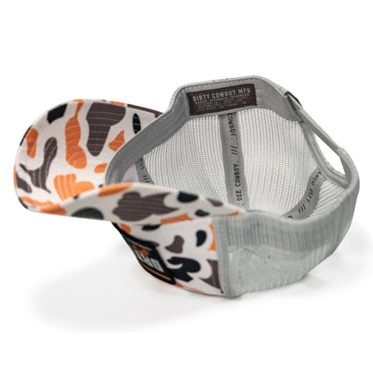 DRTYCWBY Vintage Bronco Five Panel Mesh Snapback Hat