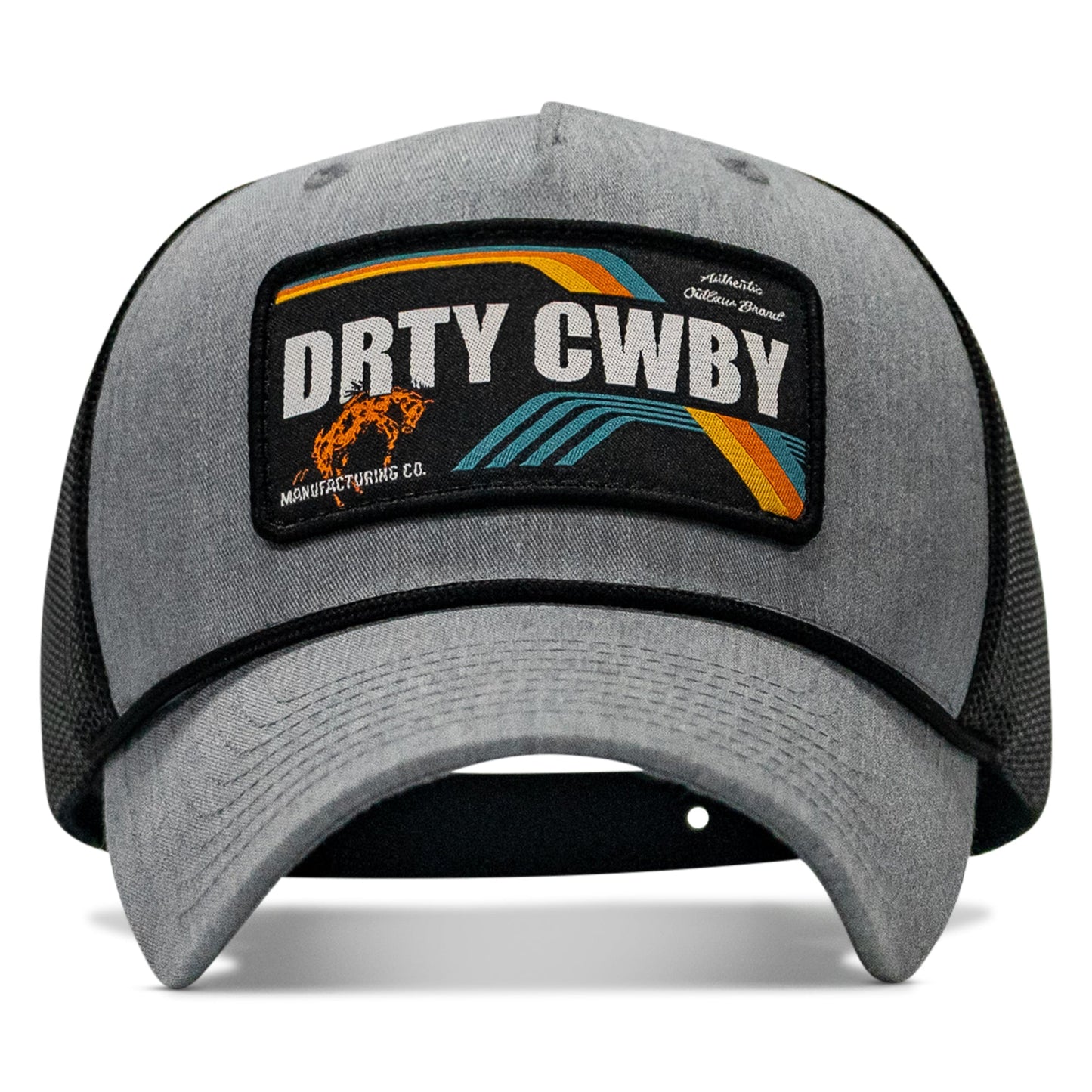 DRTYCWBY Vintage Bronco Patch Rope Snapback Hat