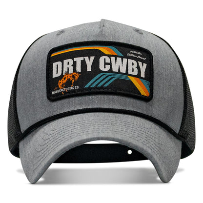 DRTYCWBY Vintage Bronco Patch Rope Snapback Hat