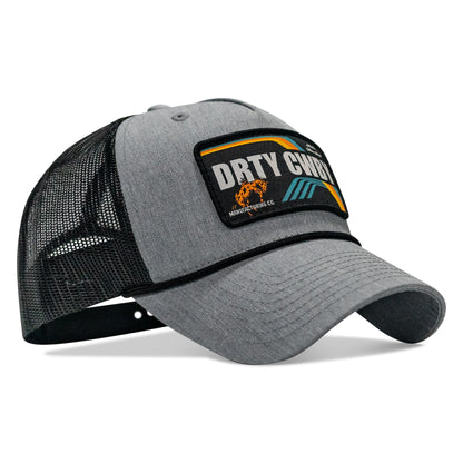 DRTYCWBY Vintage Bronco Patch Rope Snapback Hat