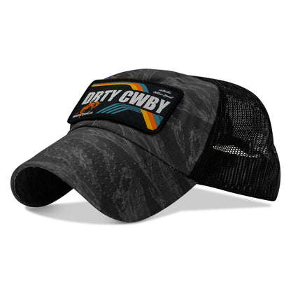 Original Vintage Bronco Patch Tactical Ripstop Mesh Snapback Hat