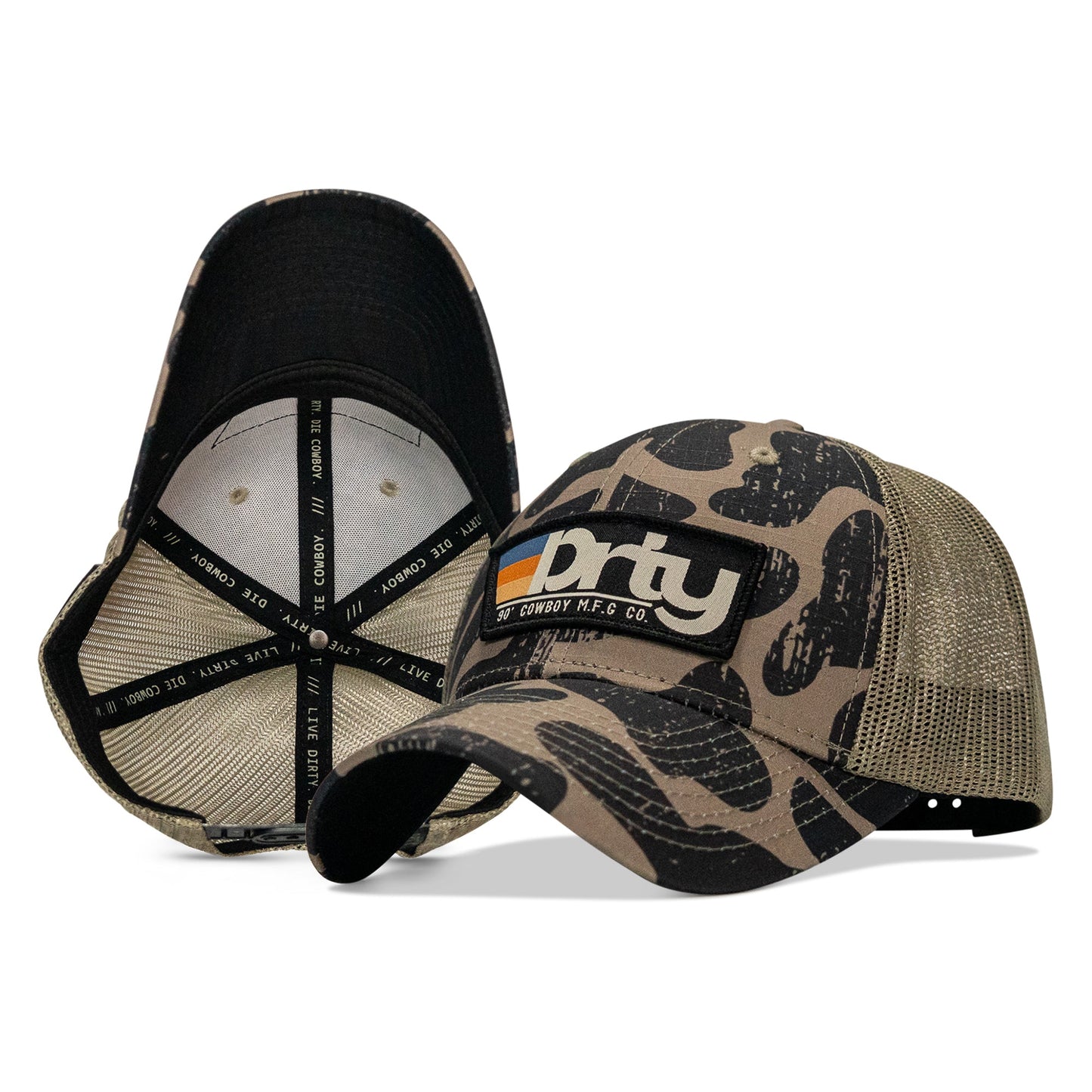 Drty Original Patch Original Ripstop Classic Snapback Hat