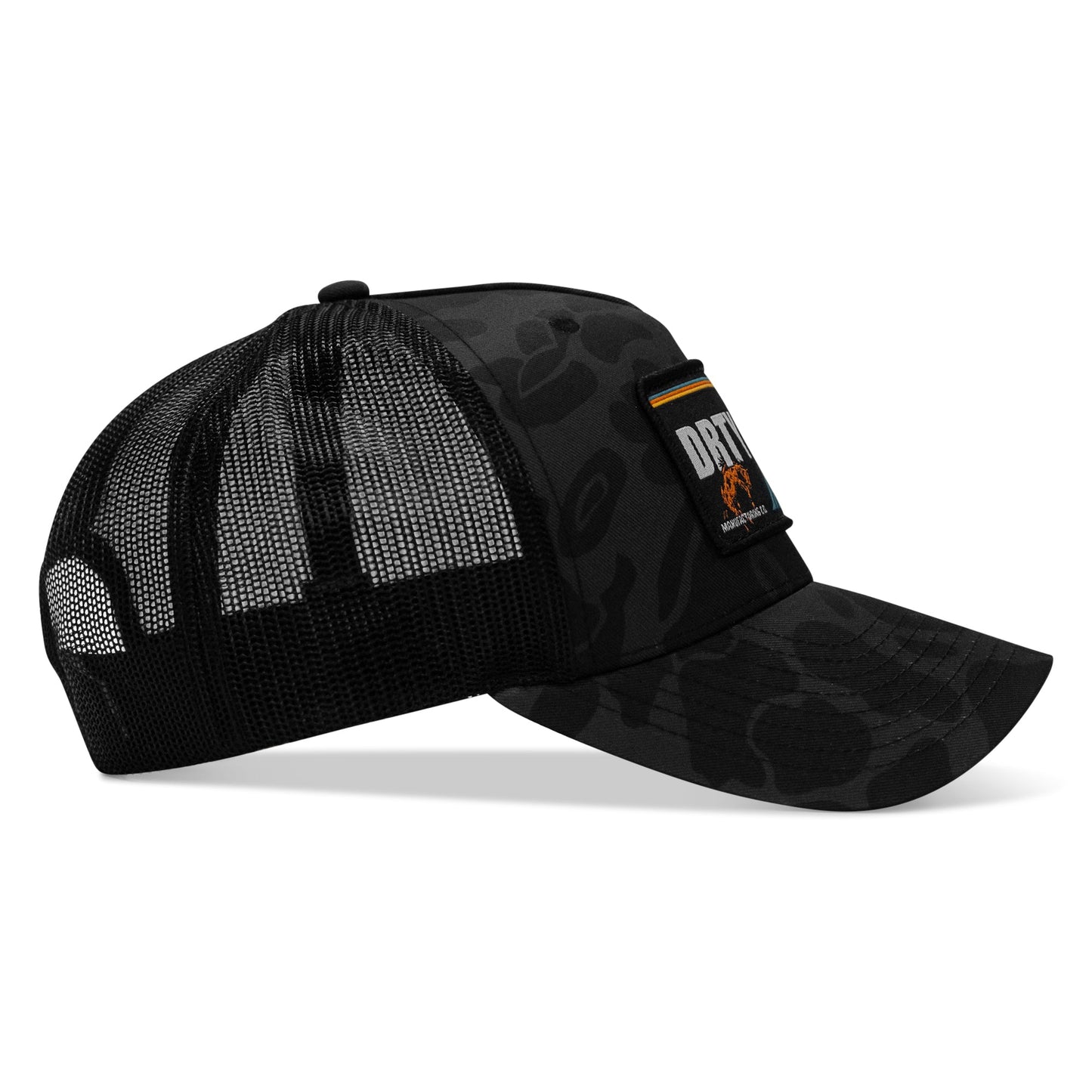 DRTYCWBY Vintage Bronco Patch Snapback Hat