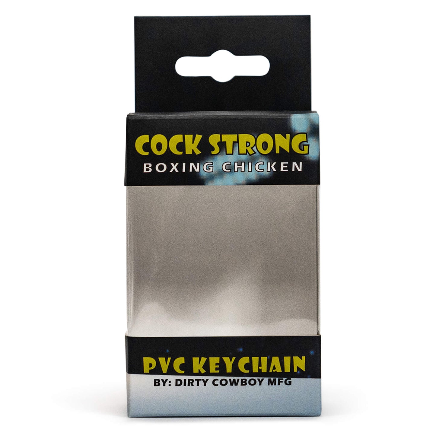 Drtycwby Boxing Chicken PVC Keychain