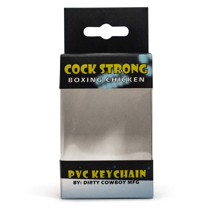 Drtycwby Boxing Chicken PVC Keychain