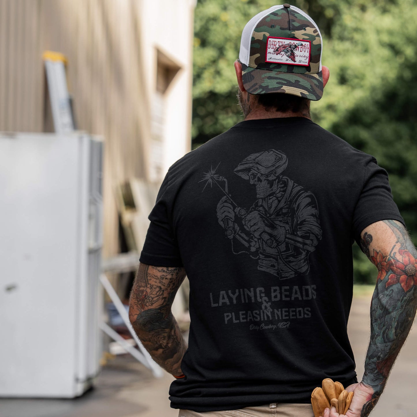 Flying Duck Dirty Cowboy Patch Snapback