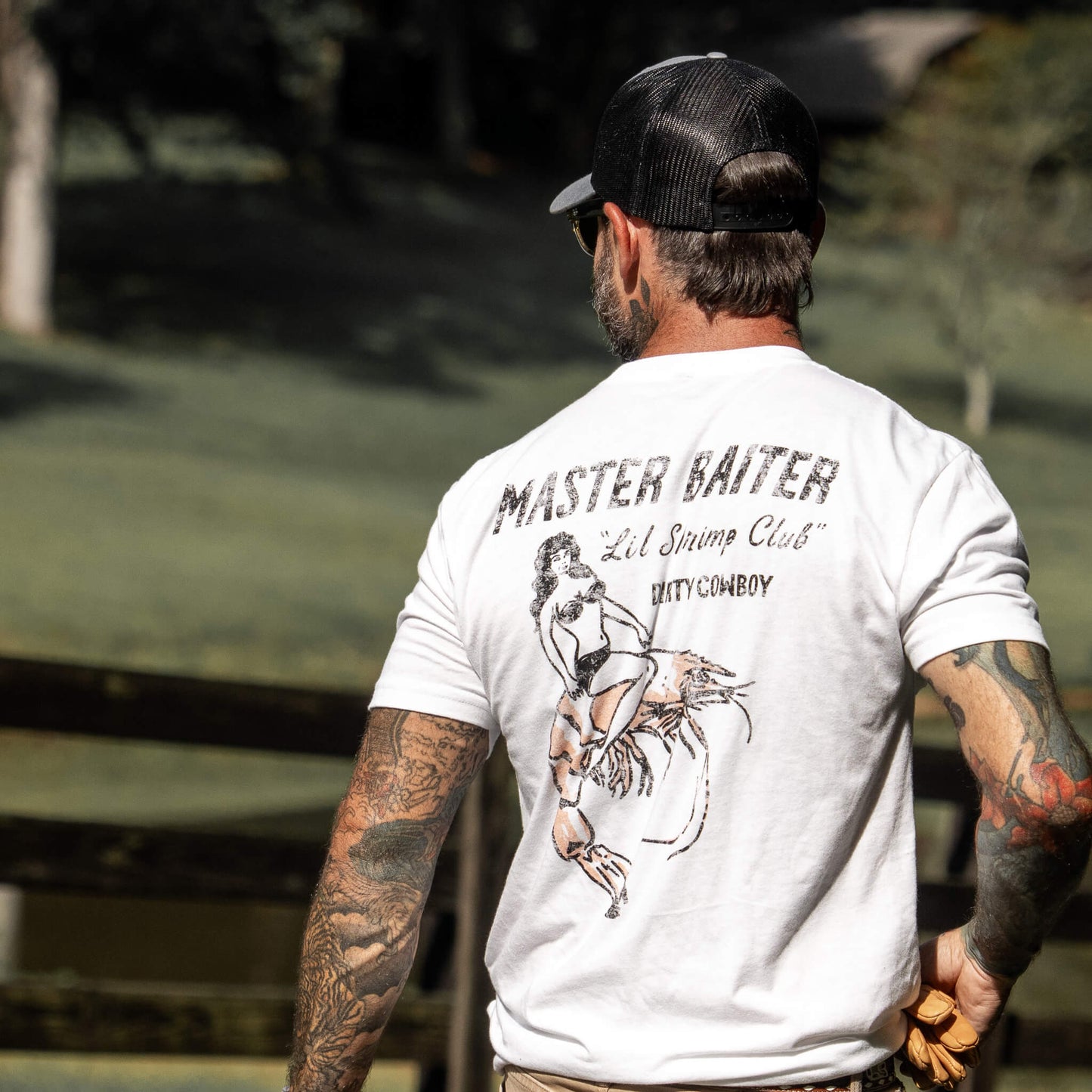 Master Baiter "Lil Shrimp Club" Men's T-Shirt