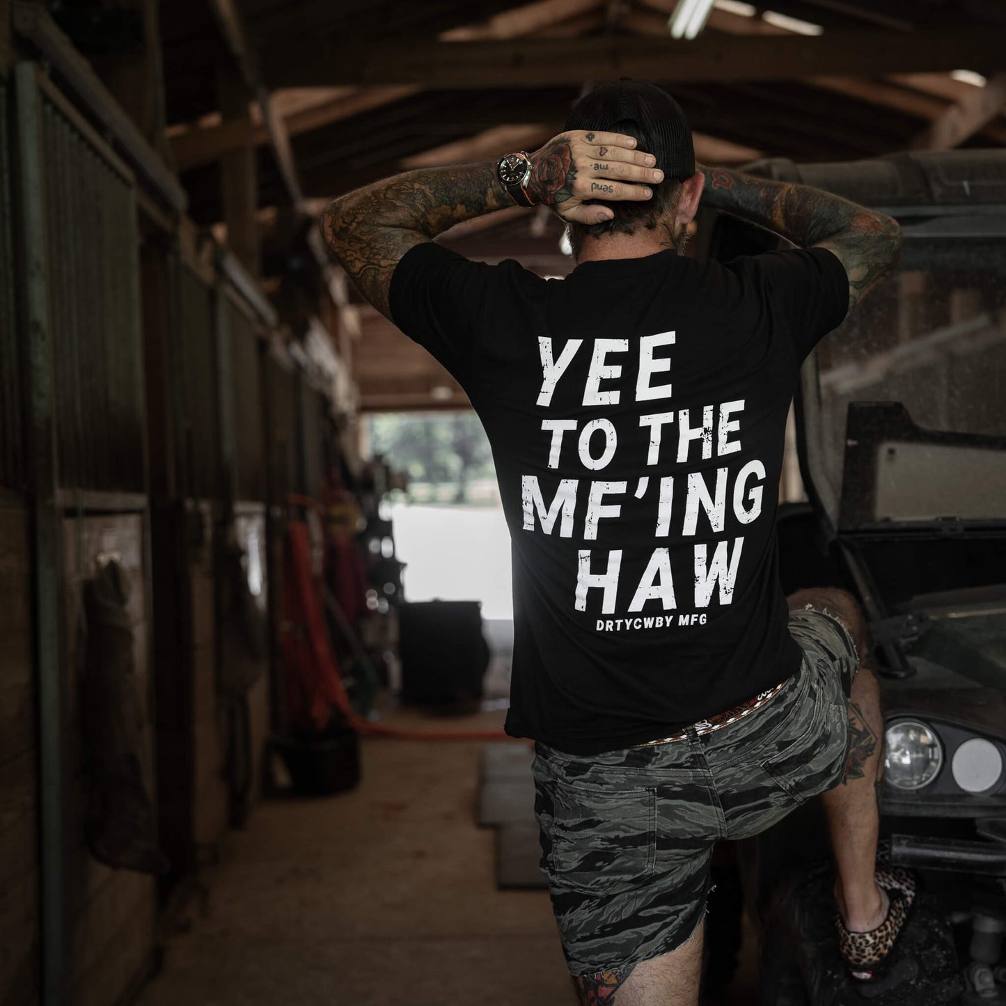 Yee To The Mf'Ing Haw Rodeo Men's T-Shirt