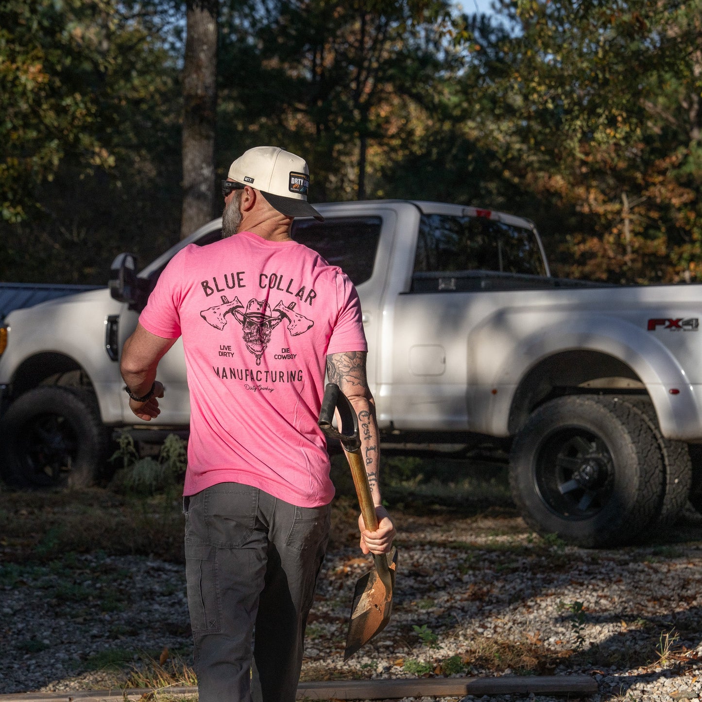Blue Collar Hatchet Men's T-Shirt